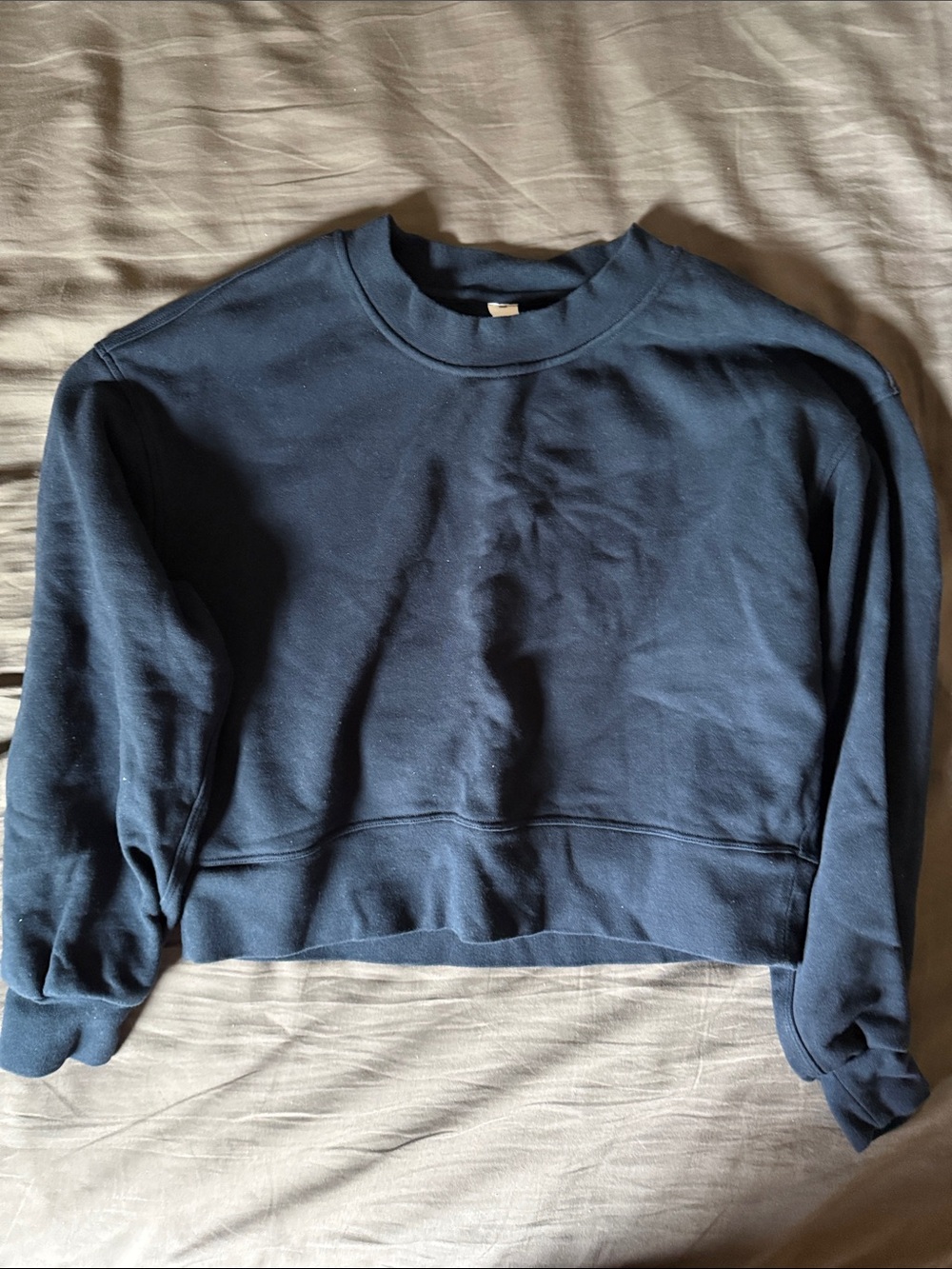 lululemon athletica Navy Crewneck Pullover - Picture 1 of 4